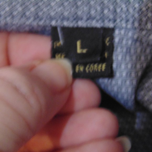 Bugatchi uomo gray Long sleeve button down shirt Large - Picture 5 of 5